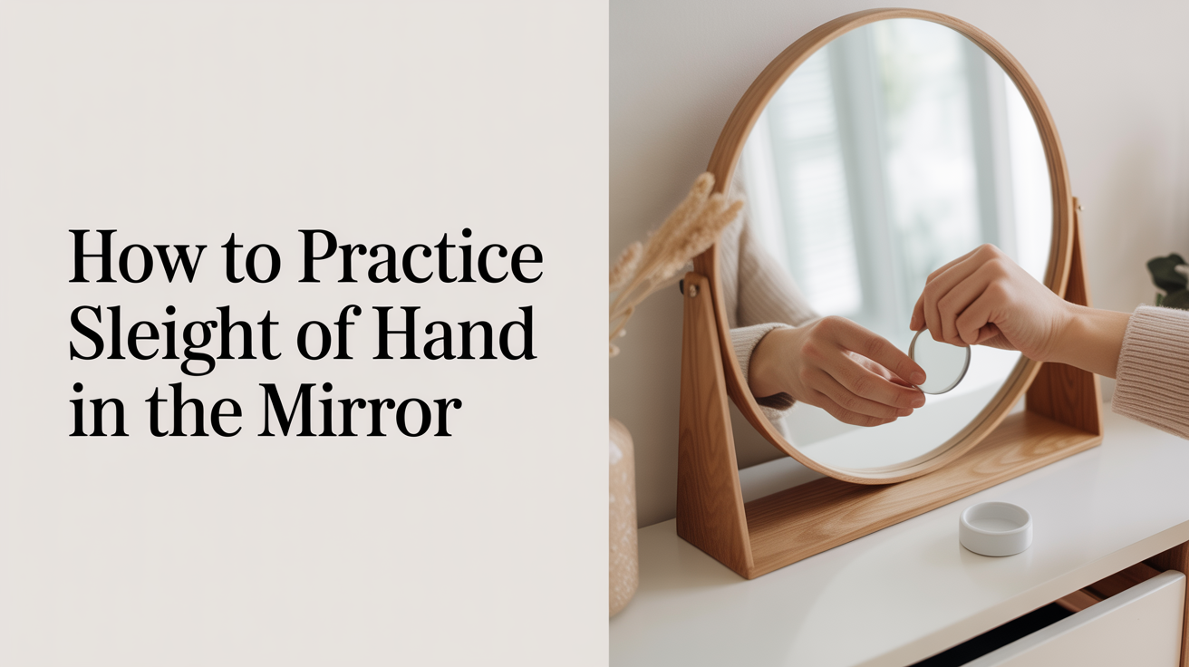 How to Practice Sleight of Hand in the Mirror