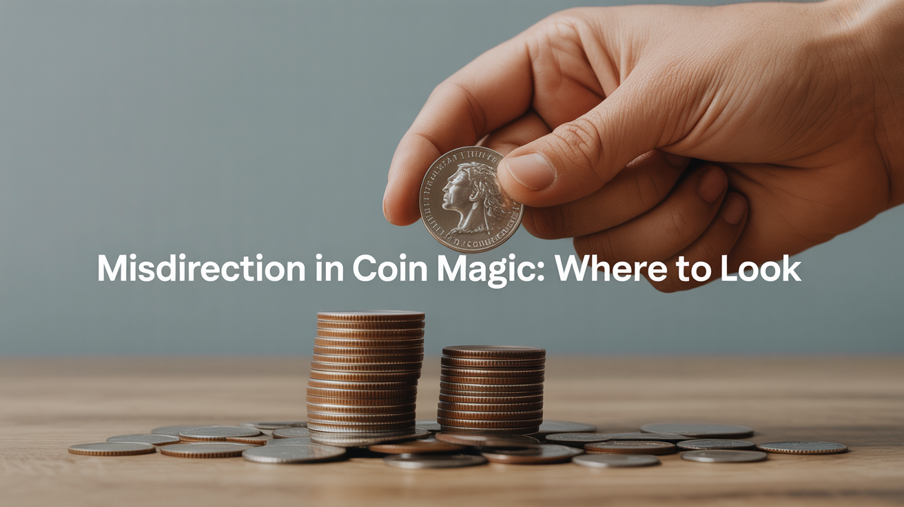 Misdirection in Coin Magic: Where to Look
